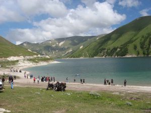 Озеро в Чечне